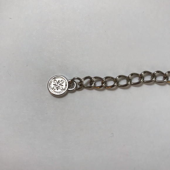 Simply Vera Silver Bead/Crystal Statement Necklace - Picture 6 of 6